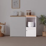 소형 틈새 렌지대 수납장 400