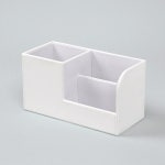 더베스트 가죽 데스크 오거나이저 소품 펜꽂이