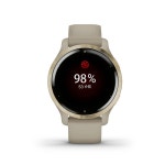 GARMIN 가민 스마트 워치 GPS Venu 2S Light SandLight 일본 정규품 소 010-02429-61