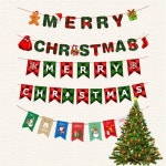 메리 크리스마스 가랜드 겨울 파티용품 가렌더 벽장식