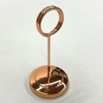 사진 엽서 명함꽂이 거치대 로즈골드 소형 명함꽂이