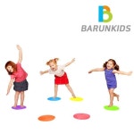 바른키즈 무지개 원마커 세트 유아체육 원형마커