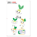 꾸밈인스 꾸밈인스스티커 무의인화 A0908