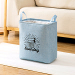 세탁 수건함 홈리빙 접이식 빨래바구니 린넨 린