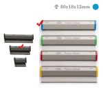 아톰 칼라 메모홀더 오더렉 중 80x18x12mm 청색 1ea