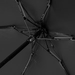블랙 UV차단 5단 접이식 수동 암막 우산 겸 양산