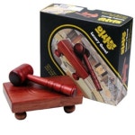 육형제바둑 의사봉 미니 개회 폐회 재판 이사회 회의용 30X100X145