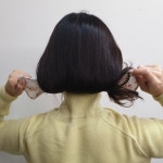 와이어 올림머리 헤어밴드 당고머리끈 꽃도트 와이어