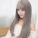 여자 통가발 패션가발 생머리가발 망포함 통가발 패션가발 여성통가발 가발 자연스러운통가발 도매제