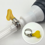 클램프 물 호스 나비 손잡이 밴드 13-19mm 수도배관