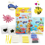 FJ 쪼물락비누 아트솝 바다친구 만들기 세트