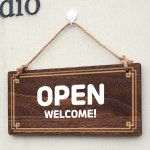 나무 안내판 팻말 푯말 W4 187 실내정숙