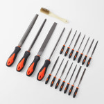 연마공구 야스리 쇠줄세트 19종 보관파우치 목공줄 쇠줄 야스리 야슬이 연마봉 l