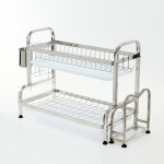 올인원 2단 식기건조대 스텐 설거지 그릇건조