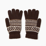 겨울장갑 털장갑 니트 스트라이프 니트장갑 줄무늬