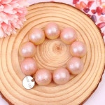 핑크 볼 코인 헤어밴드 헤어슈슈 똥머리