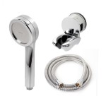 강력 수압상승 샤워기 고급메탈호스 A세트 1 5m 욕실