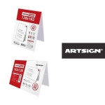 아크릴 양면꽂이 B6 쇼케이스 POP게시판