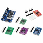 로드 셀 1KG 5KG AD 모듈 무게 센서 전자 저울 Arduino 용 알루미늄 합금 계량 압력 HX711