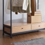 스틸 2단 서랍행거 1200 G8121