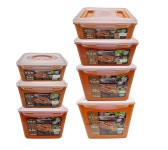 황토락 김치통 5호 대 6 5L 핸들 밀폐 절임 보관용기