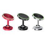 차량용 360도회전 형광 원형자석 휴대폰 스마트거치대