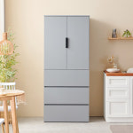 광폭 냉장고형 하부서랍 수납장 800 C3395