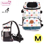 패리스독 멀티 도트 앞가방 미디움