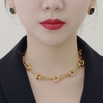 메리그린 모던 체인 목걸이