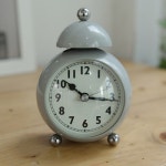 프로방스 원벨 알람탁상시계 민트