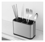 와인앤쿡 카페테리아 4구 스텐 수저통 1개