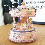 반짝반짝 메리 고 라운드 LED 오르골