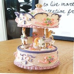 반짝반짝 메리 고 라운드 LED 오르골