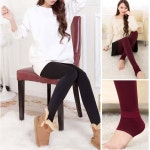 겨울패션 쫀쫀하고 따뜻한 왕스판 밍크기모 레깅스