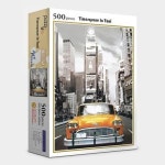 비엔비퍼즐 직소퍼즐 풍경 명화 타임스퀘어 택시 500피스 PL678