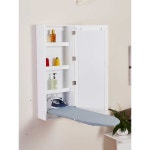 벽걸이 다리미판 수납장 거울 공간활용 다리미패드