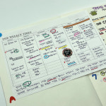 P1 위클리 주간 플래너 떡메모지 메모장