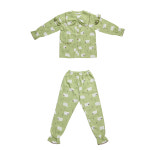 양떼목장 잠옷 세트 그린 M 코튼 파자마 봄