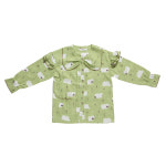 양떼목장 잠옷 세트 그린 M 코튼 파자마 봄