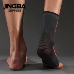 JINGBA 지원 3D 압축 나일론 발목보호대