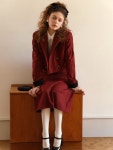 던드롭 던드롭 DD modern slim fit high waist skirt jacket set up