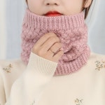 니트 여성 넥워머 퍼 목도리 겨울 스카프 보온 워머