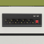 회사용 SP 디자인 66T 학교 마이아 양면벨트 단면멀티탭 사무용 파티션 H1170