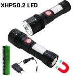 10W COB LED 충전식 줌 라이트 랜턴 후레쉬 손전등 w 아0 SY2111