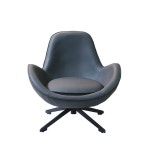 우아미 레더 에그 체어 J1242