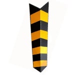 보호대 기둥보호 고무코너보호대 B형 1개 주차블럭 안전용품 주차장기둥보호 안전표시