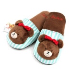 베어스쿨 재키 면 실내화 거실슬리퍼 캐릭터