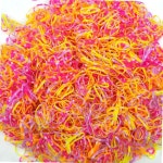 칼라헤어밴드 500g 머리끈 머리띠 고무줄 대용량