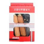 대일스포츠 고급나무 줄넘기 금색검정 유산소운동