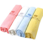 왕관자수 수건 4매세트 세면타올 호텔타월 업소용타올